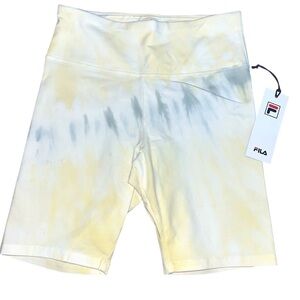 Fila tie dye cycling shorts